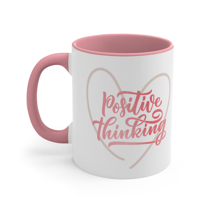 Positive Thinking Ceramic Mug (11 oz) | PCOS Mom