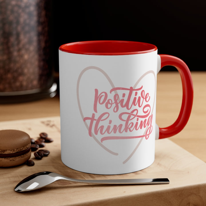Positive Thinking Ceramic Mug (11 oz) | PCOS Mom