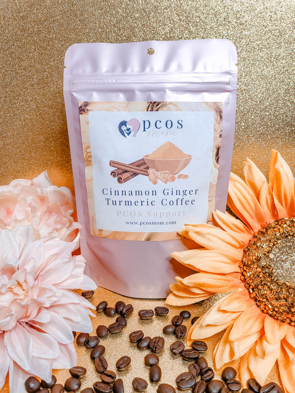 Cinnamon Ginger Turmeric Coffee | PCOS Mom