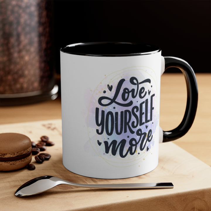 Love Yourself More Ceramic Mug (11 oz) | PCOS Mom