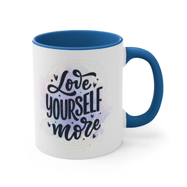 Love Yourself More Ceramic Mug (11 oz) | PCOS Mom